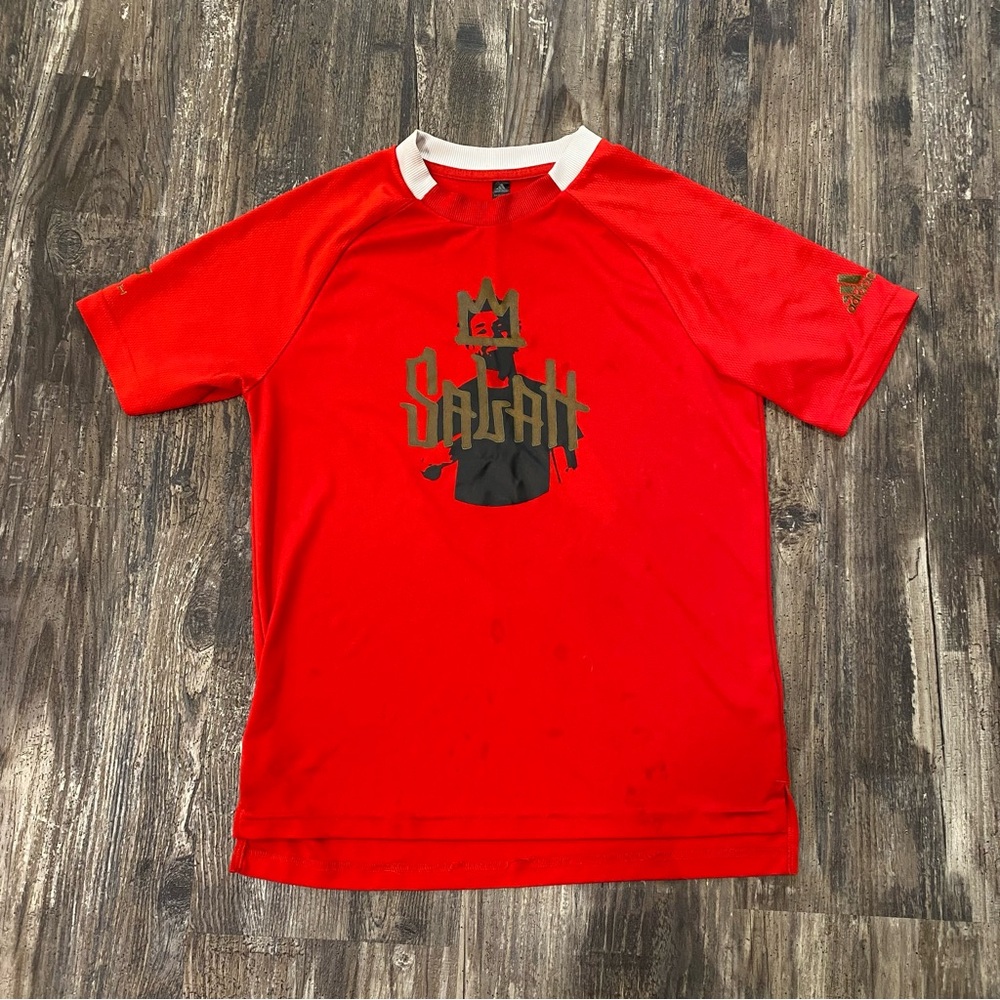 2/20 Size Youth Large 13/14 ADIDAS SALAH JERSEY